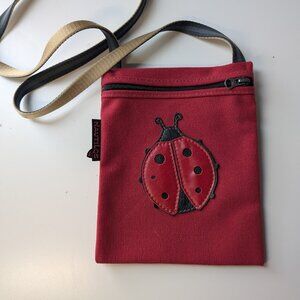 Nautilos Red LadyBug Crossbody/Shoulder Bag, Used - Mint Condition
